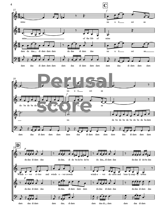 Winds SATB