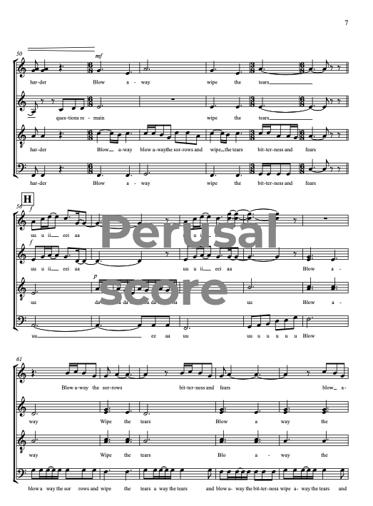 Winds SATB