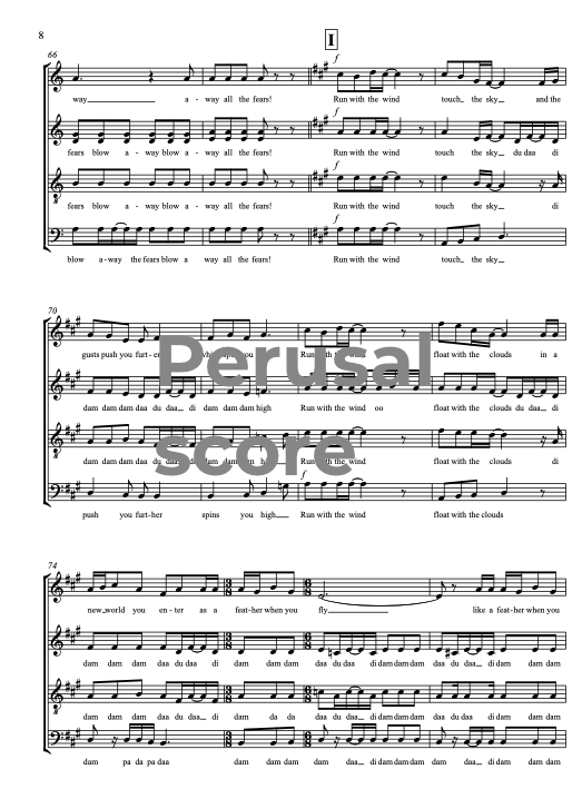 Winds SATB