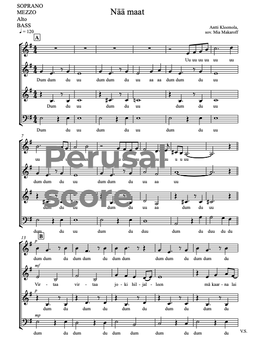 Nää maat SATB