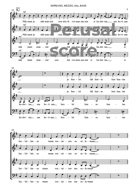 Nää maat SATB