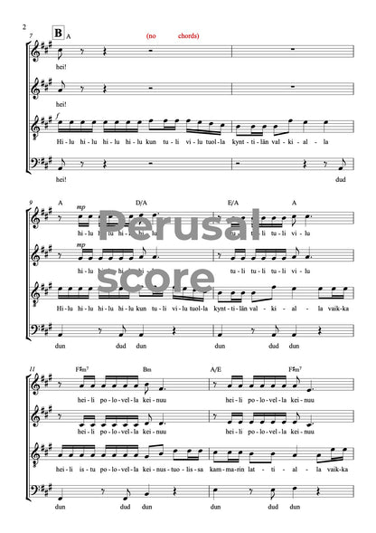 Hiluhilu SATB