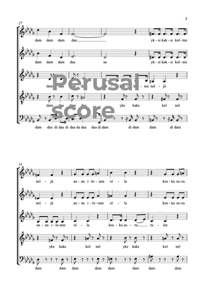 Lampaanpolska SATB